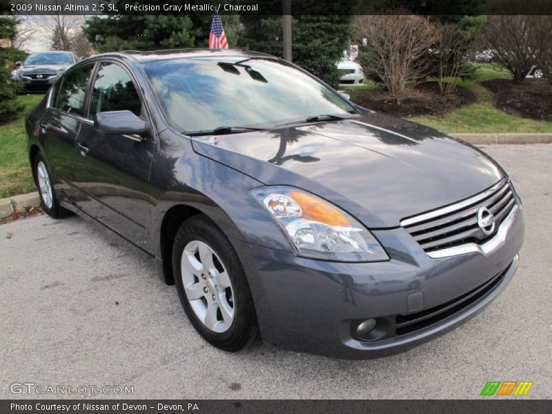 Precision Gray Metallic / Charcoal 2009 Nissan Altima 2.5 SL