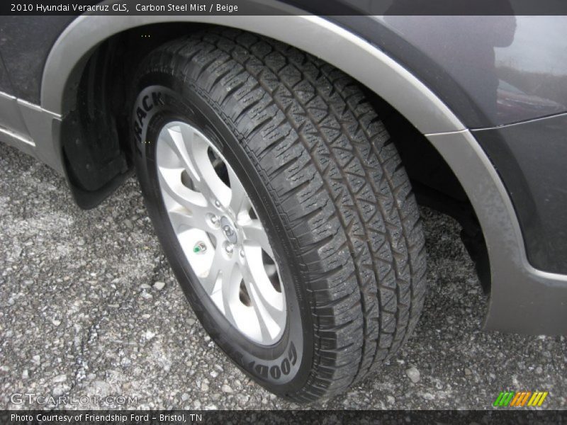 Carbon Steel Mist / Beige 2010 Hyundai Veracruz GLS