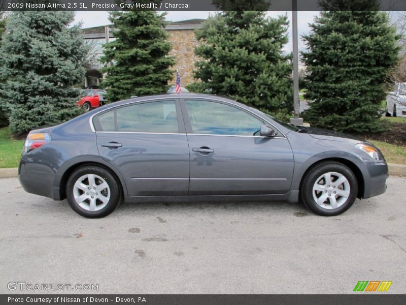 Precision Gray Metallic / Charcoal 2009 Nissan Altima 2.5 SL