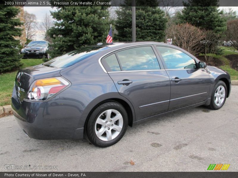 Precision Gray Metallic / Charcoal 2009 Nissan Altima 2.5 SL