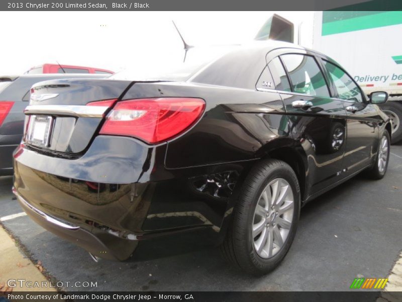 Black / Black 2013 Chrysler 200 Limited Sedan