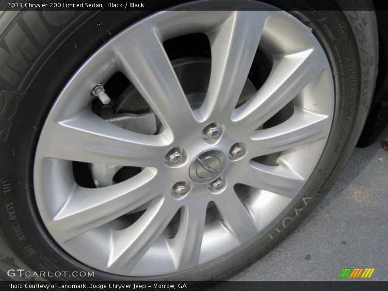 Black / Black 2013 Chrysler 200 Limited Sedan