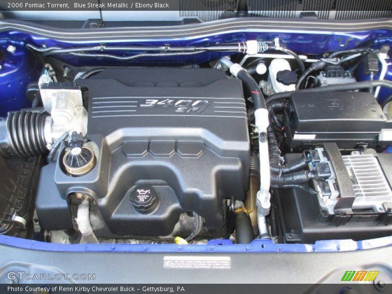 Blue Streak Metallic / Ebony Black 2006 Pontiac Torrent