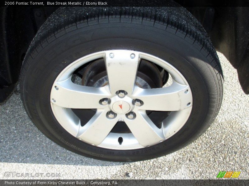 Blue Streak Metallic / Ebony Black 2006 Pontiac Torrent
