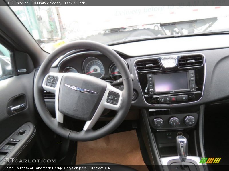 Black / Black 2013 Chrysler 200 Limited Sedan