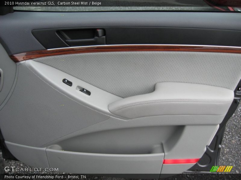 Carbon Steel Mist / Beige 2010 Hyundai Veracruz GLS