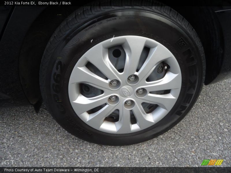 Ebony Black / Black 2012 Kia Forte EX