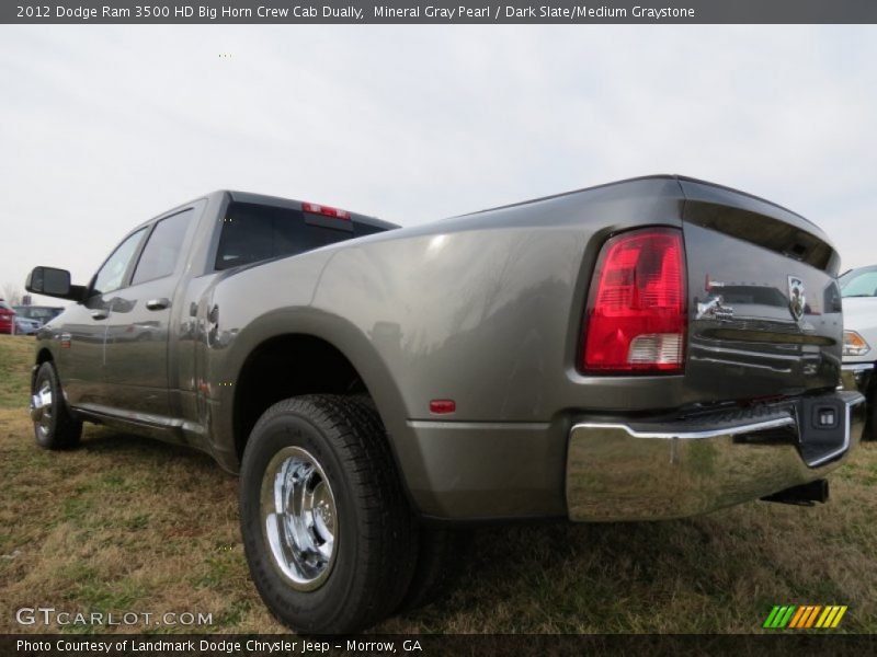 Mineral Gray Pearl / Dark Slate/Medium Graystone 2012 Dodge Ram 3500 HD Big Horn Crew Cab Dually