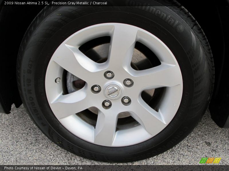Precision Gray Metallic / Charcoal 2009 Nissan Altima 2.5 SL