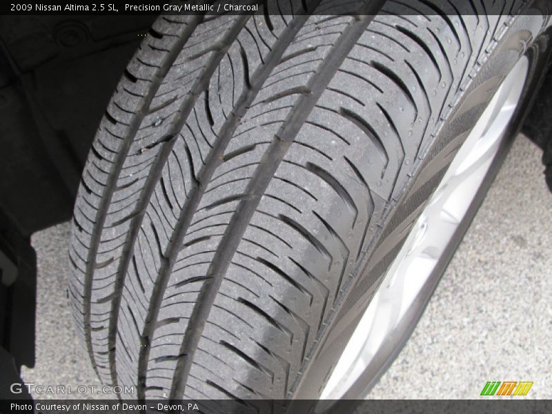 Precision Gray Metallic / Charcoal 2009 Nissan Altima 2.5 SL