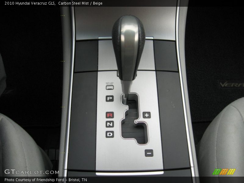 Carbon Steel Mist / Beige 2010 Hyundai Veracruz GLS