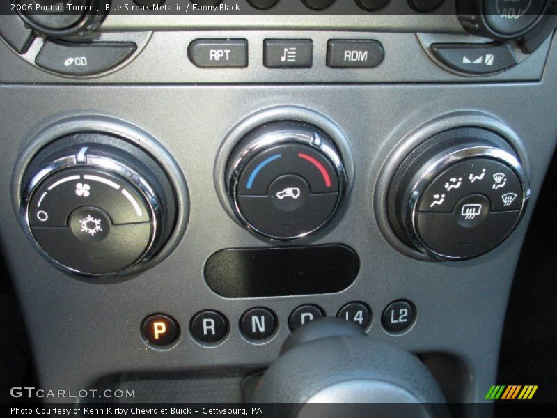 Blue Streak Metallic / Ebony Black 2006 Pontiac Torrent