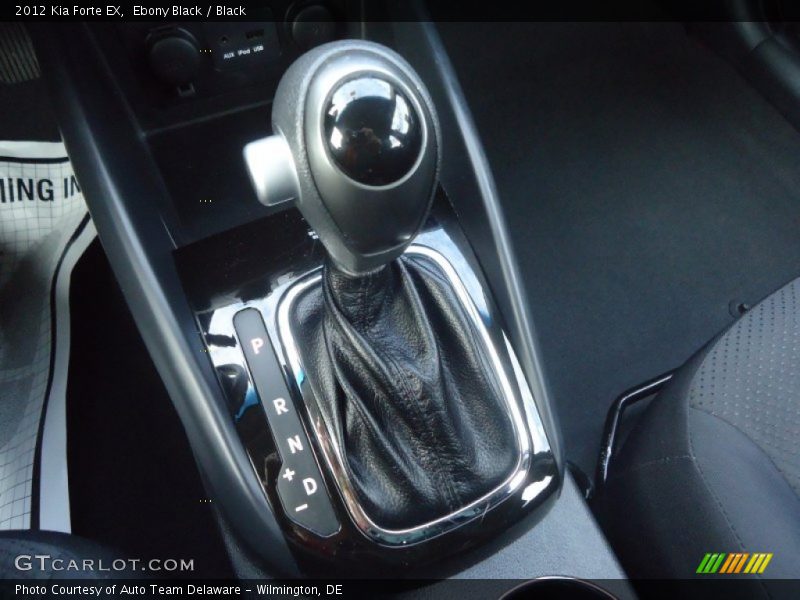 Ebony Black / Black 2012 Kia Forte EX