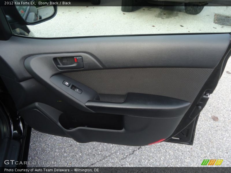 Ebony Black / Black 2012 Kia Forte EX