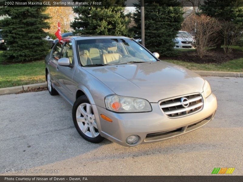 Sterling Mist Metallic / Frost 2002 Nissan Maxima GLE