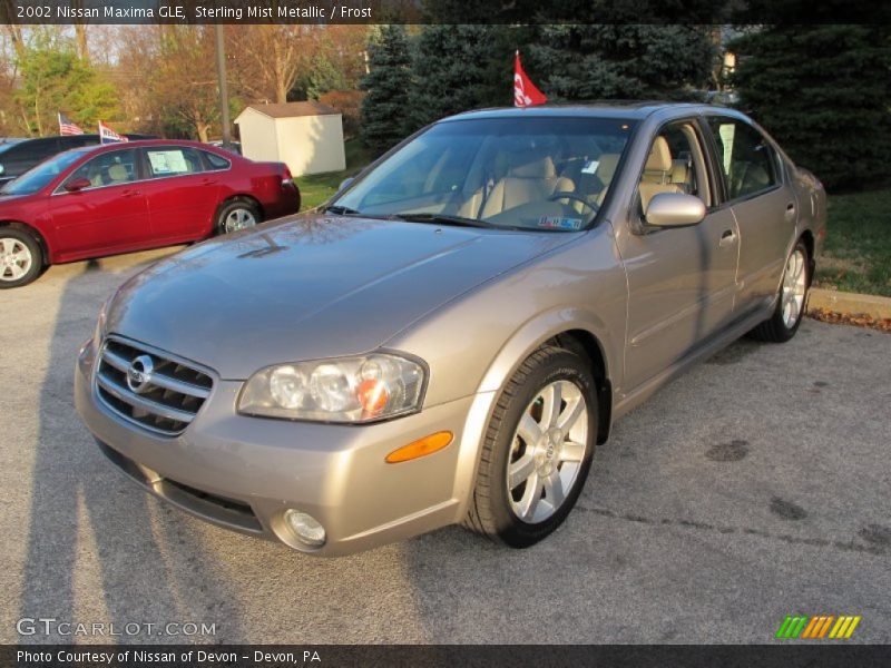 Sterling Mist Metallic / Frost 2002 Nissan Maxima GLE