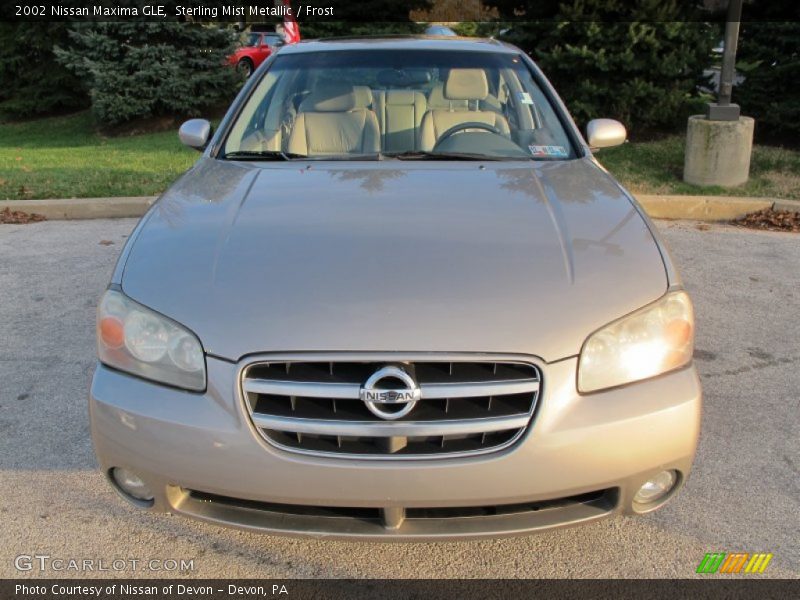 Sterling Mist Metallic / Frost 2002 Nissan Maxima GLE