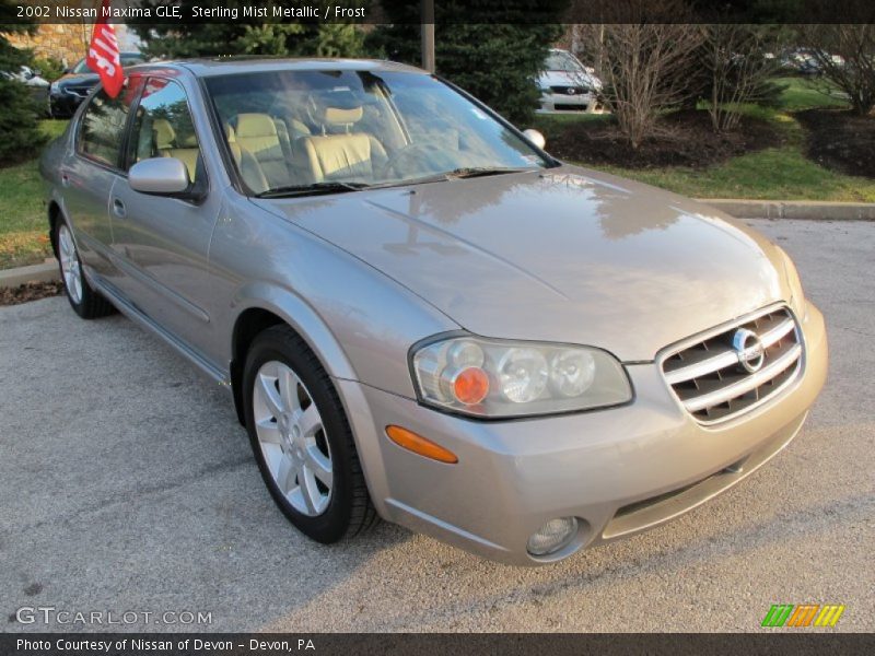 Sterling Mist Metallic / Frost 2002 Nissan Maxima GLE