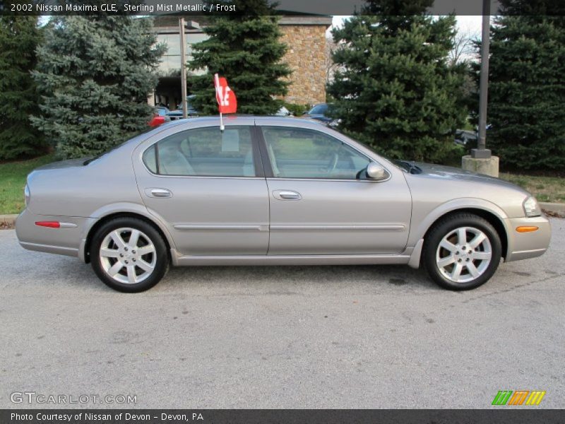 Sterling Mist Metallic / Frost 2002 Nissan Maxima GLE