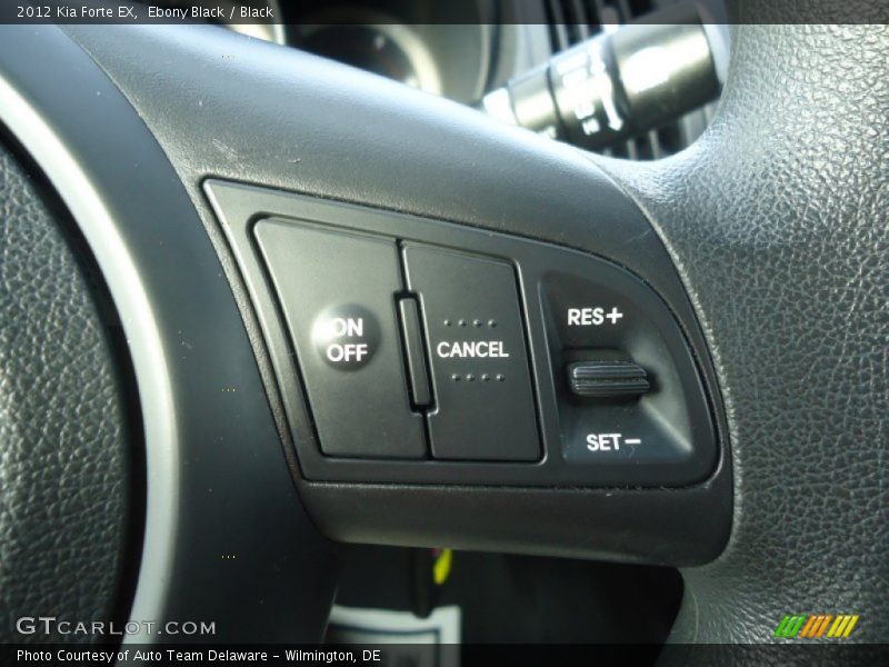 Ebony Black / Black 2012 Kia Forte EX