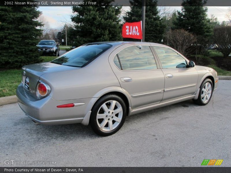Sterling Mist Metallic / Frost 2002 Nissan Maxima GLE