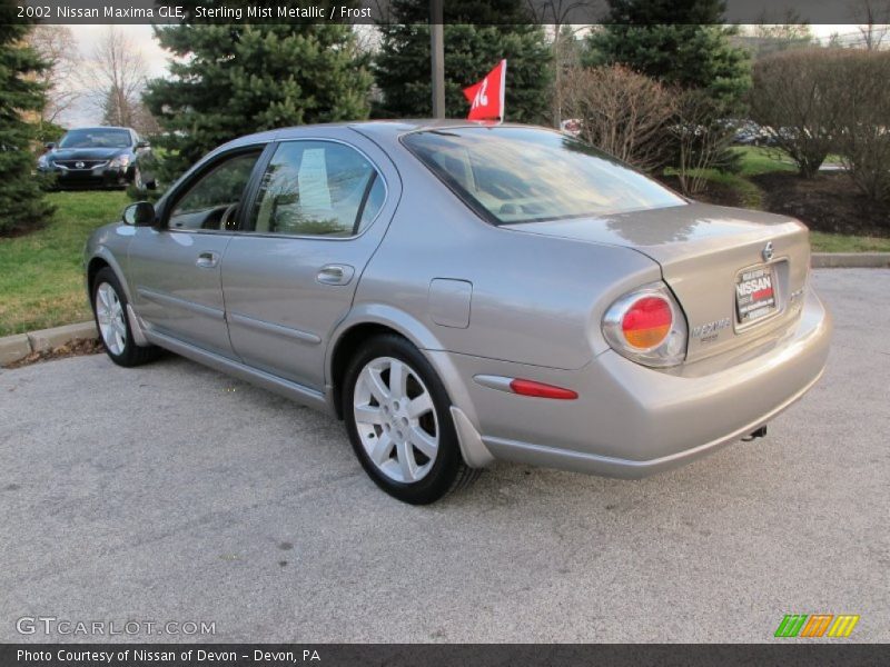 Sterling Mist Metallic / Frost 2002 Nissan Maxima GLE