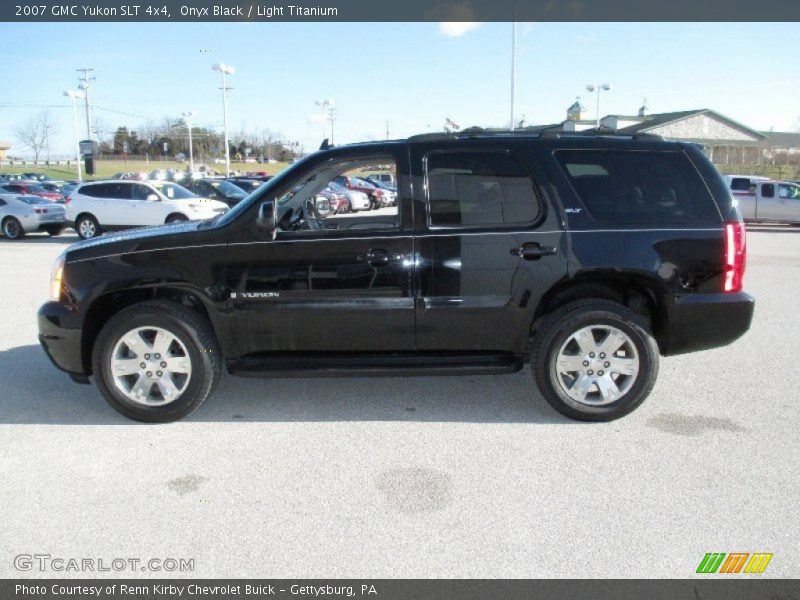 Onyx Black / Light Titanium 2007 GMC Yukon SLT 4x4