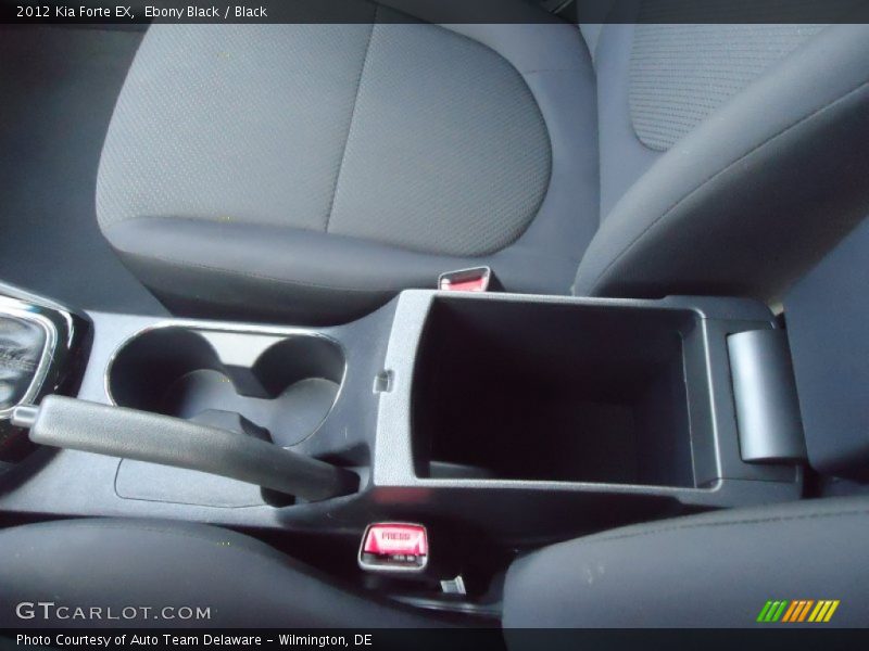 Ebony Black / Black 2012 Kia Forte EX