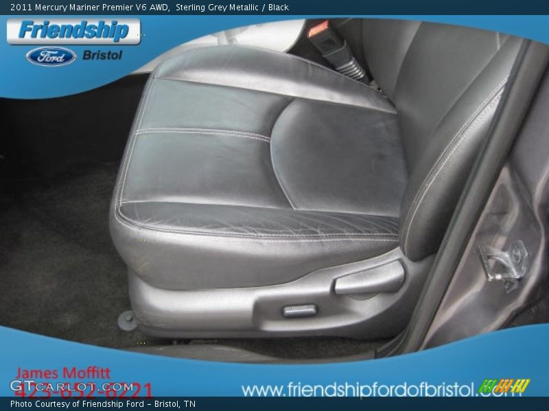 Sterling Grey Metallic / Black 2011 Mercury Mariner Premier V6 AWD