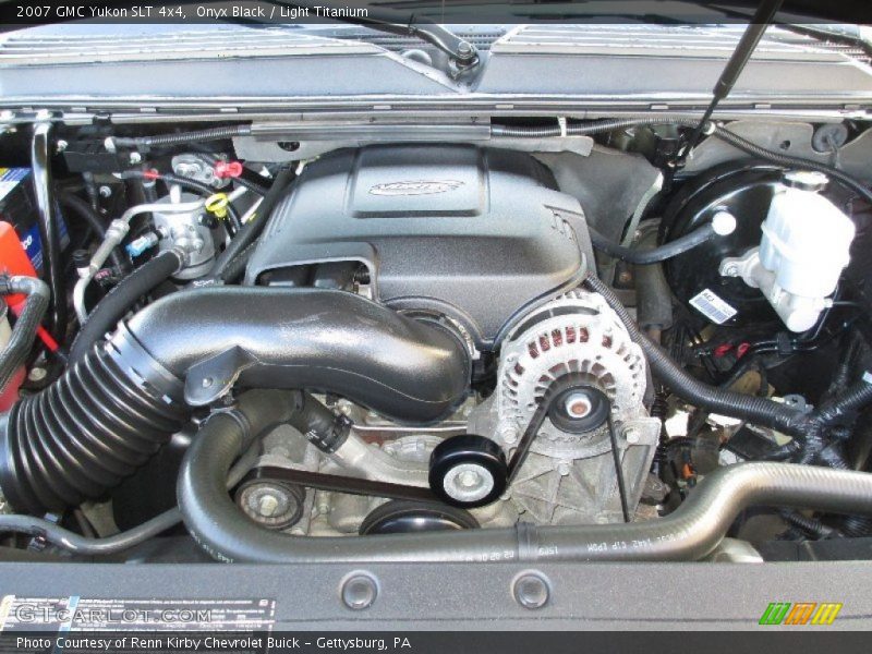 Onyx Black / Light Titanium 2007 GMC Yukon SLT 4x4