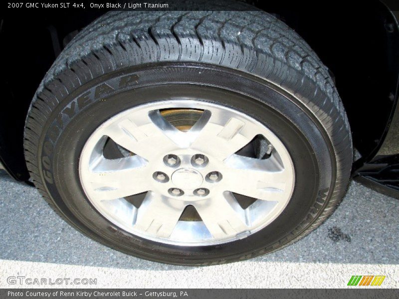 Onyx Black / Light Titanium 2007 GMC Yukon SLT 4x4