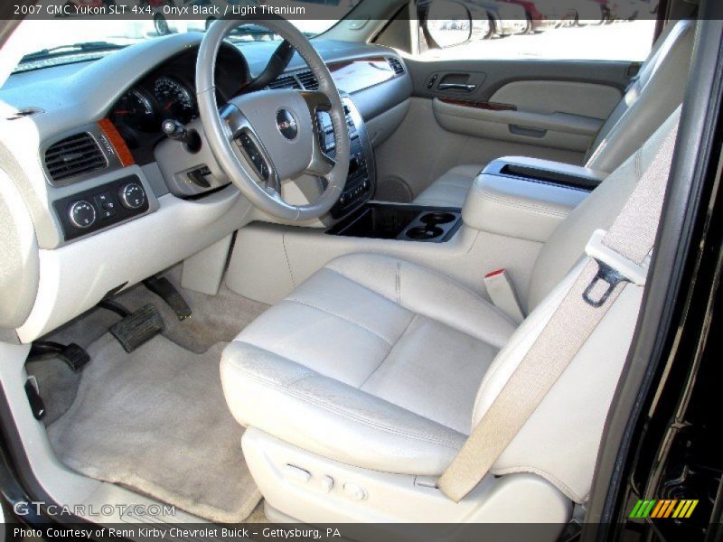 Onyx Black / Light Titanium 2007 GMC Yukon SLT 4x4