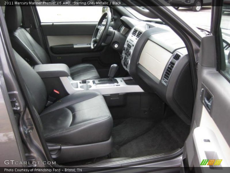 Sterling Grey Metallic / Black 2011 Mercury Mariner Premier V6 AWD