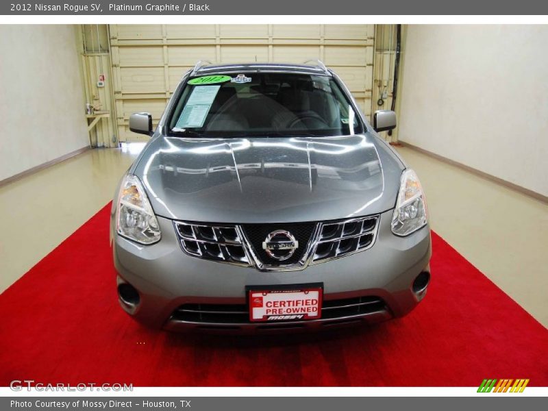 Platinum Graphite / Black 2012 Nissan Rogue SV