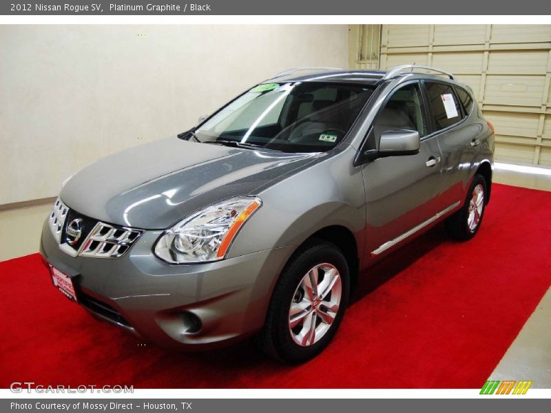 Platinum Graphite / Black 2012 Nissan Rogue SV