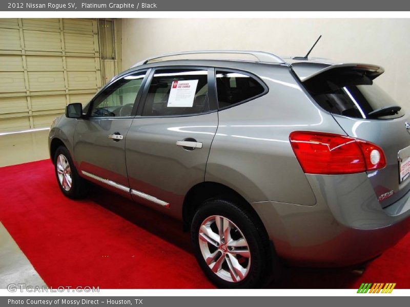 Platinum Graphite / Black 2012 Nissan Rogue SV