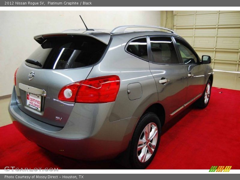 Platinum Graphite / Black 2012 Nissan Rogue SV