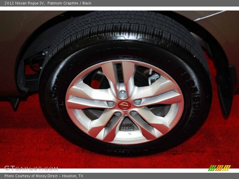 Platinum Graphite / Black 2012 Nissan Rogue SV