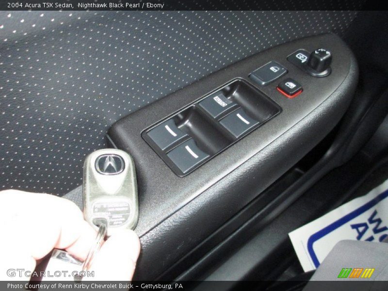Nighthawk Black Pearl / Ebony 2004 Acura TSX Sedan