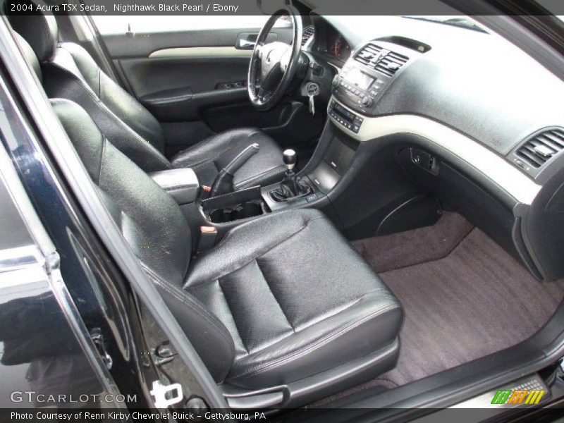 Nighthawk Black Pearl / Ebony 2004 Acura TSX Sedan