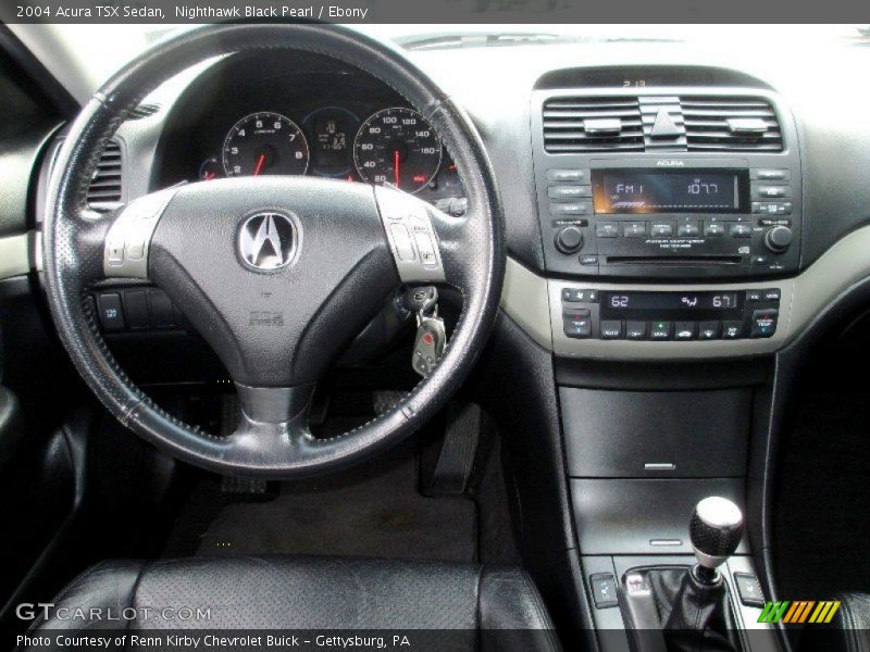Nighthawk Black Pearl / Ebony 2004 Acura TSX Sedan