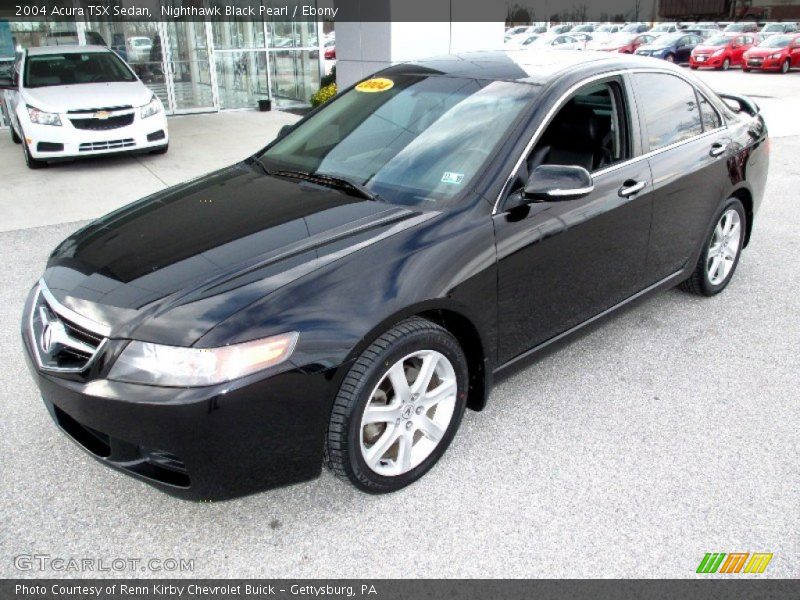 Nighthawk Black Pearl / Ebony 2004 Acura TSX Sedan