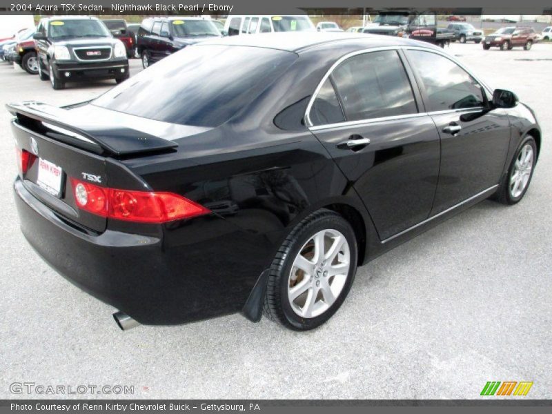 Nighthawk Black Pearl / Ebony 2004 Acura TSX Sedan