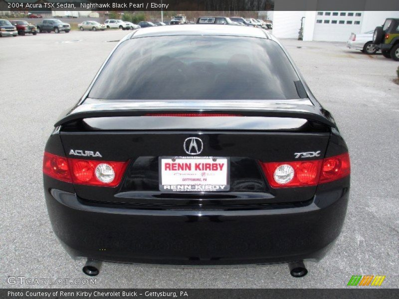 Nighthawk Black Pearl / Ebony 2004 Acura TSX Sedan