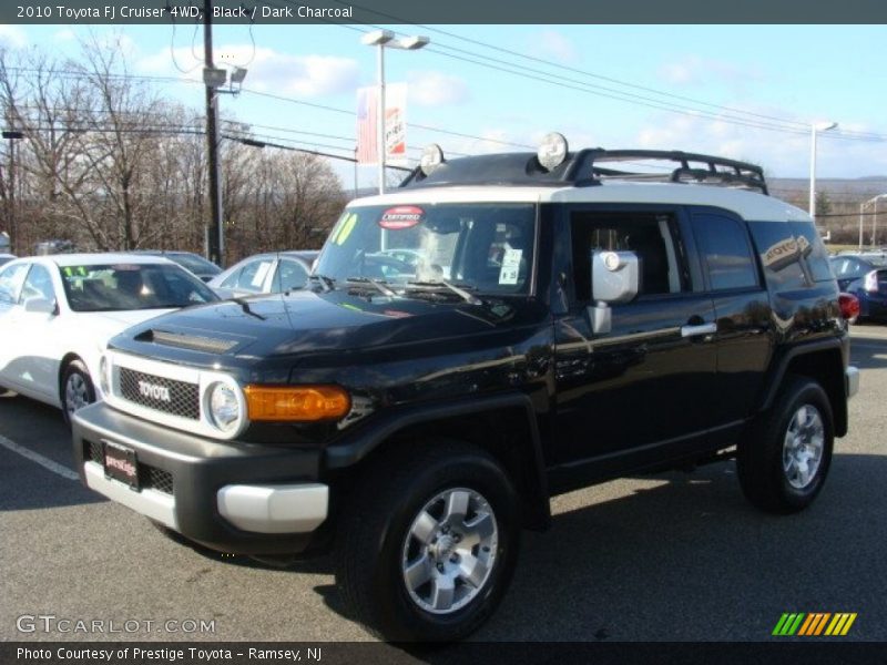 Black / Dark Charcoal 2010 Toyota FJ Cruiser 4WD