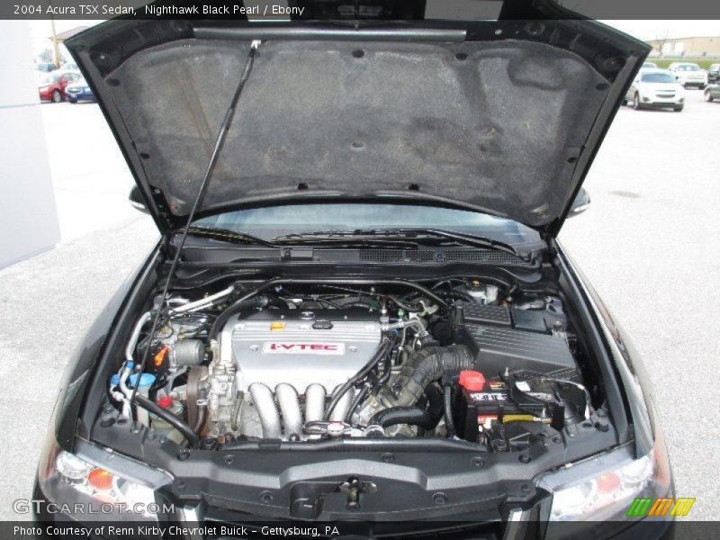 Nighthawk Black Pearl / Ebony 2004 Acura TSX Sedan