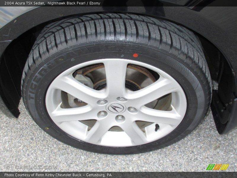Nighthawk Black Pearl / Ebony 2004 Acura TSX Sedan