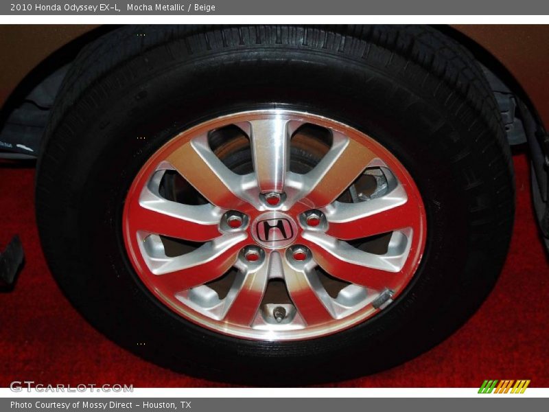Mocha Metallic / Beige 2010 Honda Odyssey EX-L