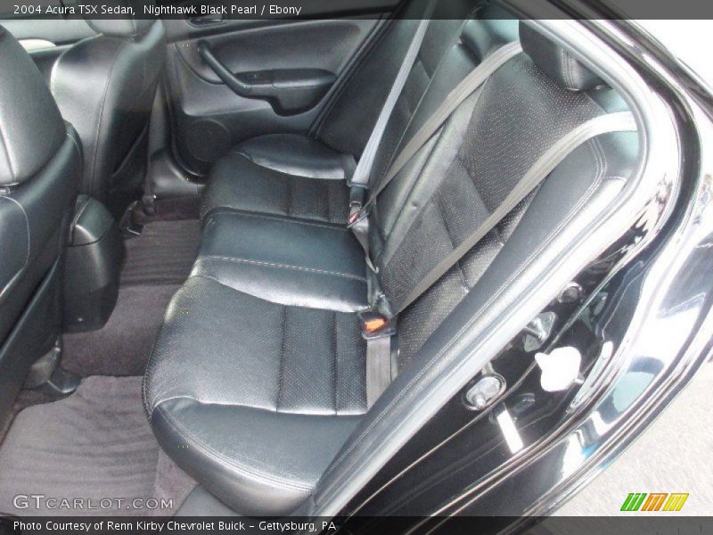 Nighthawk Black Pearl / Ebony 2004 Acura TSX Sedan