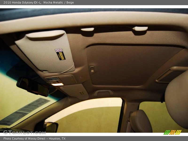 Mocha Metallic / Beige 2010 Honda Odyssey EX-L